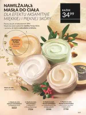 AVON - gazetka promocyjna Katalog wrzesień 2024 od soboty 31.08 do poniedziałku 30.09 - strona 163 AVON - gazetka promocyjna Katalog wrzesień 2024 od soboty 31.08 do poniedziałku 30.09 - strona 163