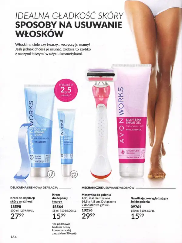 AVON - gazetka promocyjna Katalog wrzesień 2024 od soboty 31.08 do poniedziałku 30.09 - strona 164
