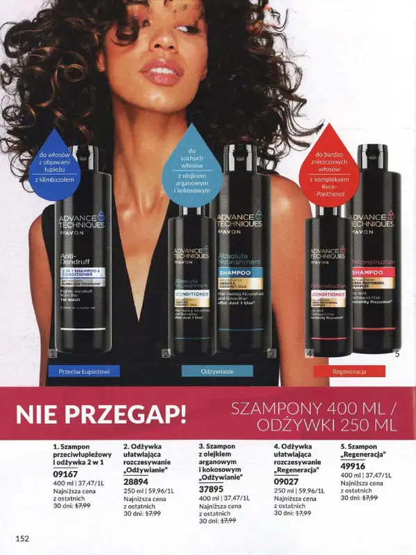 AVON - gazetka promocyjna Katalog wrzesień 2024 od soboty 31.08 do poniedziałku 30.09 - strona 152