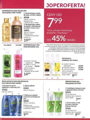 AVON - gazetka promocyjna Katalog wrzesień 2024 od soboty 31.08 do poniedziałku 30.09 - strona 195 AVON - gazetka promocyjna Katalog wrzesień 2024 od soboty 31.08 do poniedziałku 30.09 - strona 195