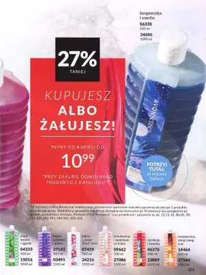 AVON - gazetka promocyjna Katalog wrzesień 2024 od soboty 31.08 do poniedziałku 30.09 - strona 201 AVON - gazetka promocyjna Katalog wrzesień 2024 od soboty 31.08 do poniedziałku 30.09 - strona 201