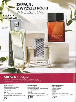 AVON - gazetka promocyjna Katalog wrzesień 2024 od soboty 31.08 do poniedziałku 30.09 - strona 62 AVON - gazetka promocyjna Katalog wrzesień 2024 od soboty 31.08 do poniedziałku 30.09 - strona 62