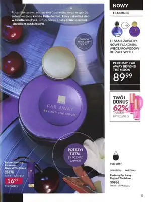 AVON - gazetka promocyjna Katalog wrzesień 2024 od soboty 31.08 do poniedziałku 30.09 - strona 11 AVON - gazetka promocyjna Katalog wrzesień 2024 od soboty 31.08 do poniedziałku 30.09 - strona 11