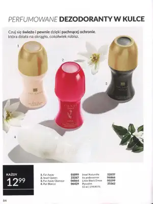AVON - gazetka promocyjna Katalog wrzesień 2024 od soboty 31.08 do poniedziałku 30.09 - strona 84 AVON - gazetka promocyjna Katalog wrzesień 2024 od soboty 31.08 do poniedziałku 30.09 - strona 84