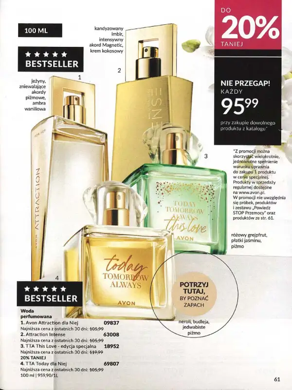 AVON - gazetka promocyjna Katalog wrzesień 2024 od soboty 31.08 do poniedziałku 30.09 - strona 61
