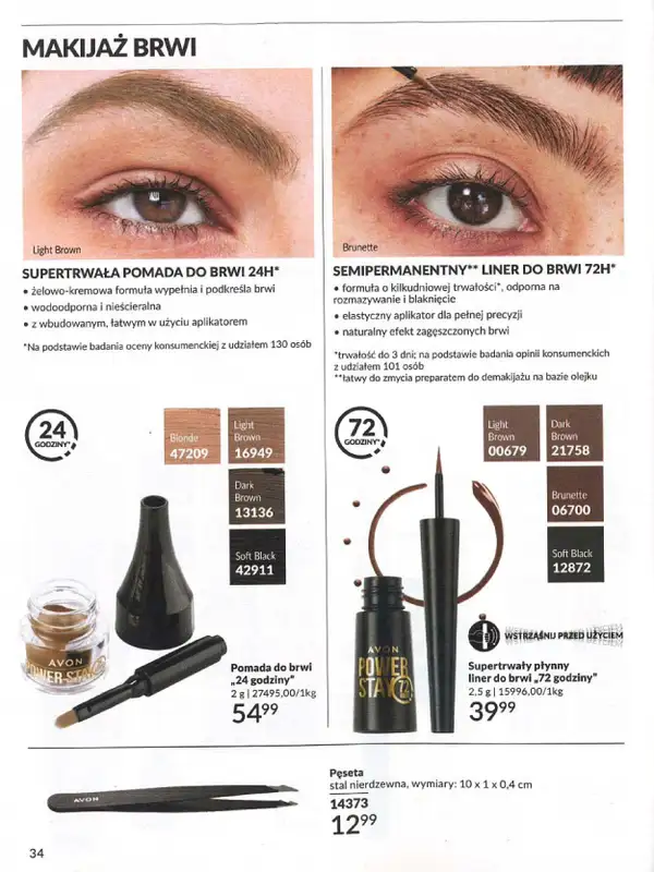 AVON - gazetka promocyjna Katalog wrzesień 2024 od soboty 31.08 do poniedziałku 30.09 - strona 34