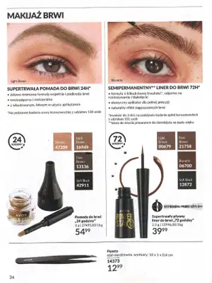 AVON - gazetka promocyjna Katalog wrzesień 2024 od soboty 31.08 do poniedziałku 30.09 - strona 34 AVON - gazetka promocyjna Katalog wrzesień 2024 od soboty 31.08 do poniedziałku 30.09 - strona 34