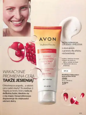 AVON - gazetka promocyjna Katalog wrzesień 2024 od soboty 31.08 do poniedziałku 30.09 - strona 121 AVON - gazetka promocyjna Katalog wrzesień 2024 od soboty 31.08 do poniedziałku 30.09 - strona 121