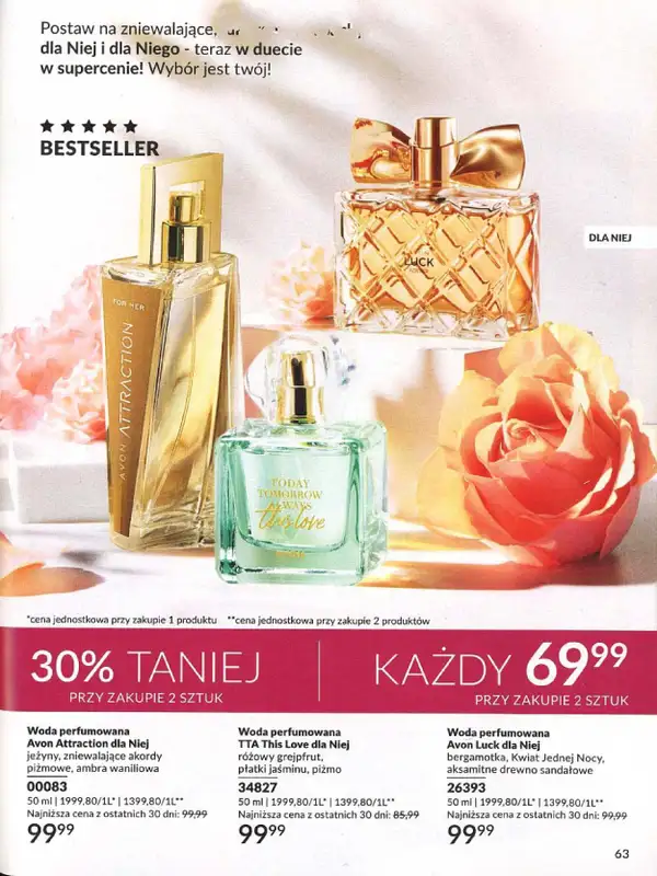 AVON - gazetka promocyjna Katalog wrzesień 2024 od soboty 31.08 do poniedziałku 30.09 - strona 63