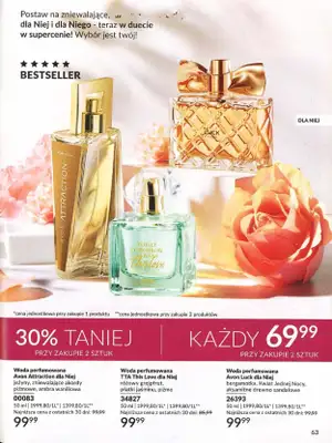 AVON - gazetka promocyjna Katalog wrzesień 2024 od soboty 31.08 do poniedziałku 30.09 - strona 63 AVON - gazetka promocyjna Katalog wrzesień 2024 od soboty 31.08 do poniedziałku 30.09 - strona 63