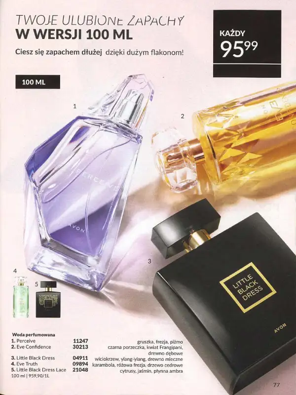 AVON - gazetka promocyjna Katalog wrzesień 2024 od soboty 31.08 do poniedziałku 30.09 - strona 77