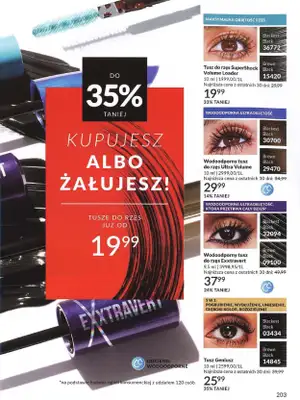 AVON - gazetka promocyjna Katalog wrzesień 2024 od soboty 31.08 do poniedziałku 30.09 - strona 203 AVON - gazetka promocyjna Katalog wrzesień 2024 od soboty 31.08 do poniedziałku 30.09 - strona 203