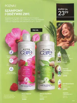 AVON - gazetka promocyjna Katalog wrzesień 2024 od soboty 31.08 do poniedziałku 30.09 - strona 159 AVON - gazetka promocyjna Katalog wrzesień 2024 od soboty 31.08 do poniedziałku 30.09 - strona 159