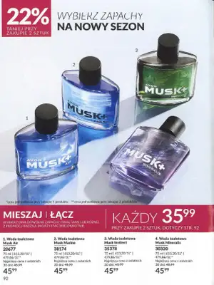 AVON - gazetka promocyjna Katalog wrzesień 2024 od soboty 31.08 do poniedziałku 30.09 - strona 92 AVON - gazetka promocyjna Katalog wrzesień 2024 od soboty 31.08 do poniedziałku 30.09 - strona 92
