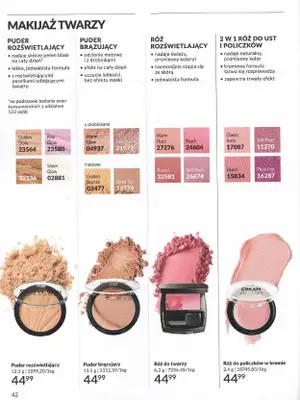 AVON - gazetka promocyjna Katalog wrzesień 2024 od soboty 31.08 do poniedziałku 30.09 - strona 42 AVON - gazetka promocyjna Katalog wrzesień 2024 od soboty 31.08 do poniedziałku 30.09 - strona 42