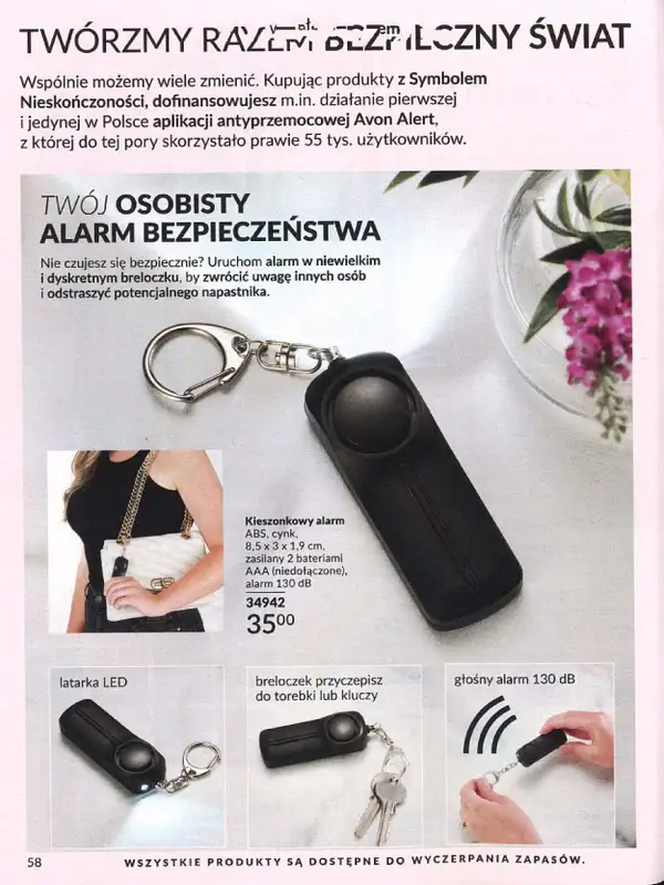 AVON - gazetka promocyjna Katalog wrzesień 2024 od soboty 31.08 do poniedziałku 30.09 - strona 58