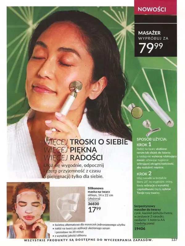 AVON - gazetka promocyjna Katalog wrzesień 2024 od soboty 31.08 do poniedziałku 30.09 - strona 137