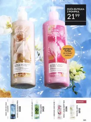 AVON - gazetka promocyjna Katalog wrzesień 2024 od soboty 31.08 do poniedziałku 30.09 - strona 185 AVON - gazetka promocyjna Katalog wrzesień 2024 od soboty 31.08 do poniedziałku 30.09 - strona 185