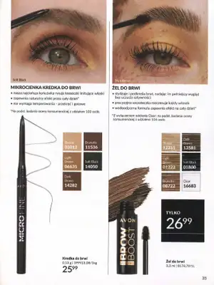 AVON - gazetka promocyjna Katalog wrzesień 2024 od soboty 31.08 do poniedziałku 30.09 - strona 35 AVON - gazetka promocyjna Katalog wrzesień 2024 od soboty 31.08 do poniedziałku 30.09 - strona 35