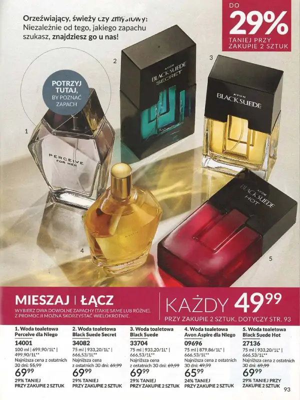 AVON - gazetka promocyjna Katalog wrzesień 2024 od soboty 31.08 do poniedziałku 30.09 - strona 93