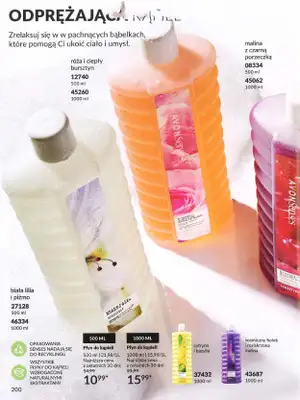 AVON - gazetka promocyjna Katalog wrzesień 2024 od soboty 31.08 do poniedziałku 30.09 - strona 200 AVON - gazetka promocyjna Katalog wrzesień 2024 od soboty 31.08 do poniedziałku 30.09 - strona 200