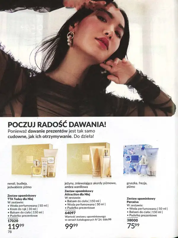 AVON - gazetka promocyjna Katalog wrzesień 2024 od soboty 31.08 do poniedziałku 30.09 - strona 78