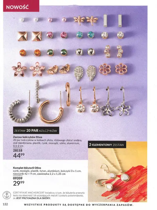 AVON - gazetka promocyjna Katalog wrzesień 2024 od soboty 31.08 do poniedziałku 30.09 - strona 132