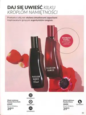 AVON - gazetka promocyjna Katalog wrzesień 2024 od soboty 31.08 do poniedziałku 30.09 - strona 83 AVON - gazetka promocyjna Katalog wrzesień 2024 od soboty 31.08 do poniedziałku 30.09 - strona 83