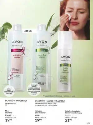 AVON - gazetka promocyjna Katalog wrzesień 2024 od soboty 31.08 do poniedziałku 30.09 - strona 123 AVON - gazetka promocyjna Katalog wrzesień 2024 od soboty 31.08 do poniedziałku 30.09 - strona 123