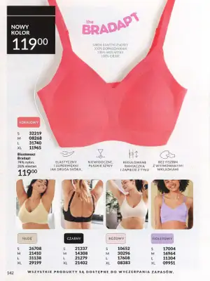 AVON - gazetka promocyjna Katalog wrzesień 2024 od soboty 31.08 do poniedziałku 30.09 - strona 142 AVON - gazetka promocyjna Katalog wrzesień 2024 od soboty 31.08 do poniedziałku 30.09 - strona 142