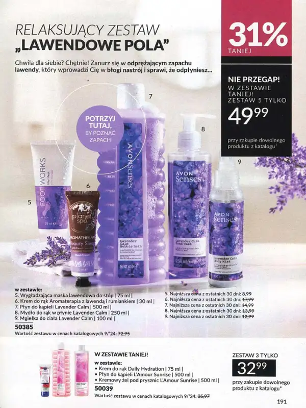 AVON - gazetka promocyjna Katalog wrzesień 2024 od soboty 31.08 do poniedziałku 30.09 - strona 191