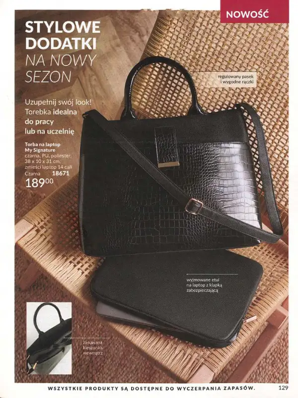 AVON - gazetka promocyjna Katalog wrzesień 2024 od soboty 31.08 do poniedziałku 30.09 - strona 129