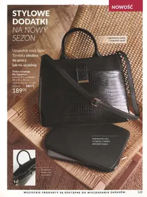 AVON - gazetka promocyjna Katalog wrzesień 2024 od soboty 31.08 do poniedziałku 30.09 - strona 129 AVON - gazetka promocyjna Katalog wrzesień 2024 od soboty 31.08 do poniedziałku 30.09 - strona 129