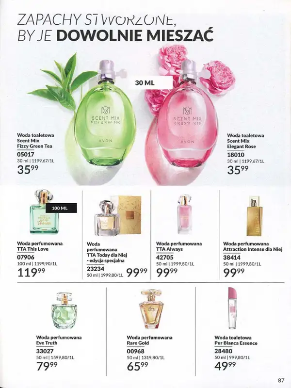 AVON - gazetka promocyjna Katalog wrzesień 2024 od soboty 31.08 do poniedziałku 30.09 - strona 87