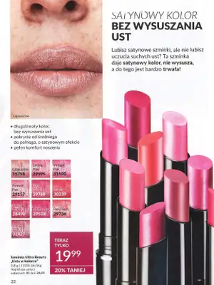 AVON - gazetka promocyjna Katalog wrzesień 2024 od soboty 31.08 do poniedziałku 30.09 - strona 22 AVON - gazetka promocyjna Katalog wrzesień 2024 od soboty 31.08 do poniedziałku 30.09 - strona 22