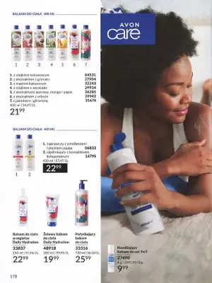 AVON - gazetka promocyjna Katalog wrzesień 2024 od soboty 31.08 do poniedziałku 30.09 - strona 178 AVON - gazetka promocyjna Katalog wrzesień 2024 od soboty 31.08 do poniedziałku 30.09 - strona 178