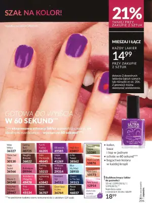 AVON - gazetka promocyjna Katalog wrzesień 2024 od soboty 31.08 do poniedziałku 30.09 - strona 206 AVON - gazetka promocyjna Katalog wrzesień 2024 od soboty 31.08 do poniedziałku 30.09 - strona 206