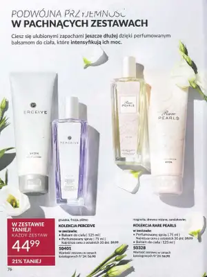 AVON - gazetka promocyjna Katalog wrzesień 2024 od soboty 31.08 do poniedziałku 30.09 - strona 76 AVON - gazetka promocyjna Katalog wrzesień 2024 od soboty 31.08 do poniedziałku 30.09 - strona 76