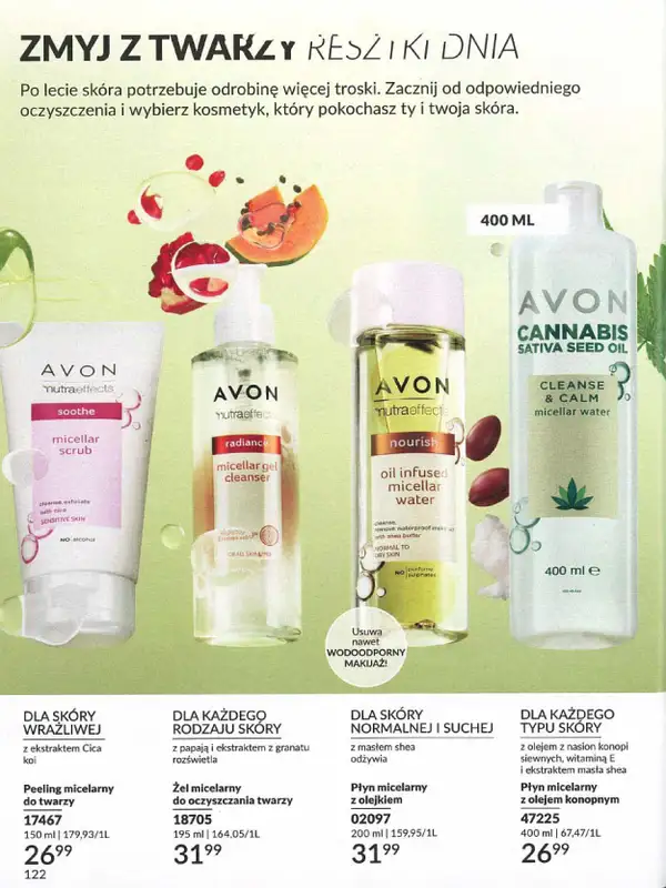AVON - gazetka promocyjna Katalog wrzesień 2024 od soboty 31.08 do poniedziałku 30.09 - strona 122
