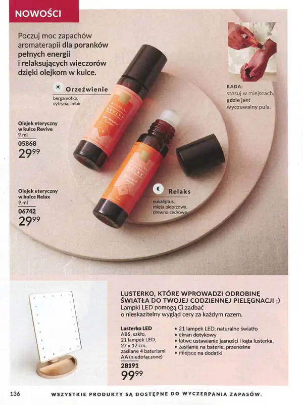 AVON - gazetka promocyjna Katalog wrzesień 2024 od soboty 31.08 do poniedziałku 30.09 - strona 136