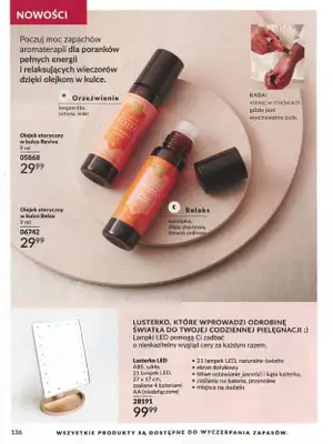 AVON - gazetka promocyjna Katalog wrzesień 2024 od soboty 31.08 do poniedziałku 30.09 - strona 136 AVON - gazetka promocyjna Katalog wrzesień 2024 od soboty 31.08 do poniedziałku 30.09 - strona 136