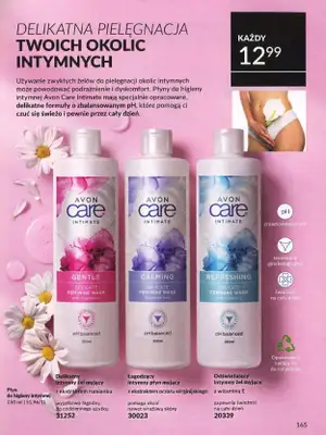 AVON - gazetka promocyjna Katalog wrzesień 2024 od soboty 31.08 do poniedziałku 30.09 - strona 165 AVON - gazetka promocyjna Katalog wrzesień 2024 od soboty 31.08 do poniedziałku 30.09 - strona 165