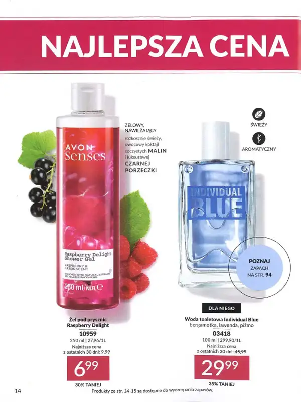 AVON - gazetka promocyjna Katalog wrzesień 2024 od soboty 31.08 do poniedziałku 30.09 - strona 14
