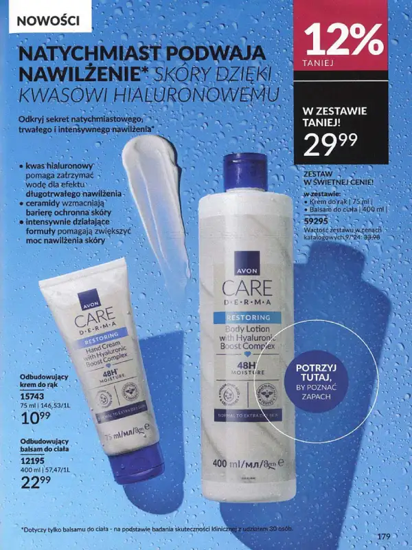AVON - gazetka promocyjna Katalog wrzesień 2024 od soboty 31.08 do poniedziałku 30.09 - strona 179