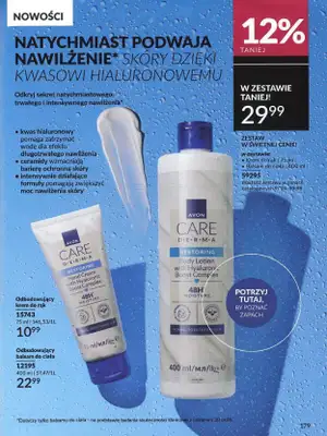AVON - gazetka promocyjna Katalog wrzesień 2024 od soboty 31.08 do poniedziałku 30.09 - strona 179 AVON - gazetka promocyjna Katalog wrzesień 2024 od soboty 31.08 do poniedziałku 30.09 - strona 179