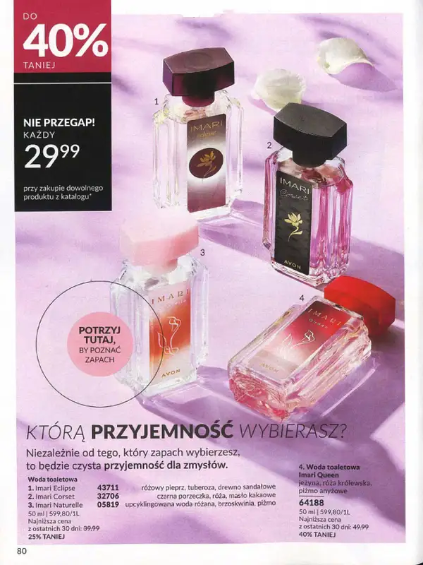 AVON - gazetka promocyjna Katalog wrzesień 2024 od soboty 31.08 do poniedziałku 30.09 - strona 80