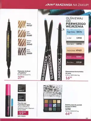 AVON - gazetka promocyjna Katalog wrzesień 2024 od soboty 31.08 do poniedziałku 30.09 - strona 99 AVON - gazetka promocyjna Katalog wrzesień 2024 od soboty 31.08 do poniedziałku 30.09 - strona 99