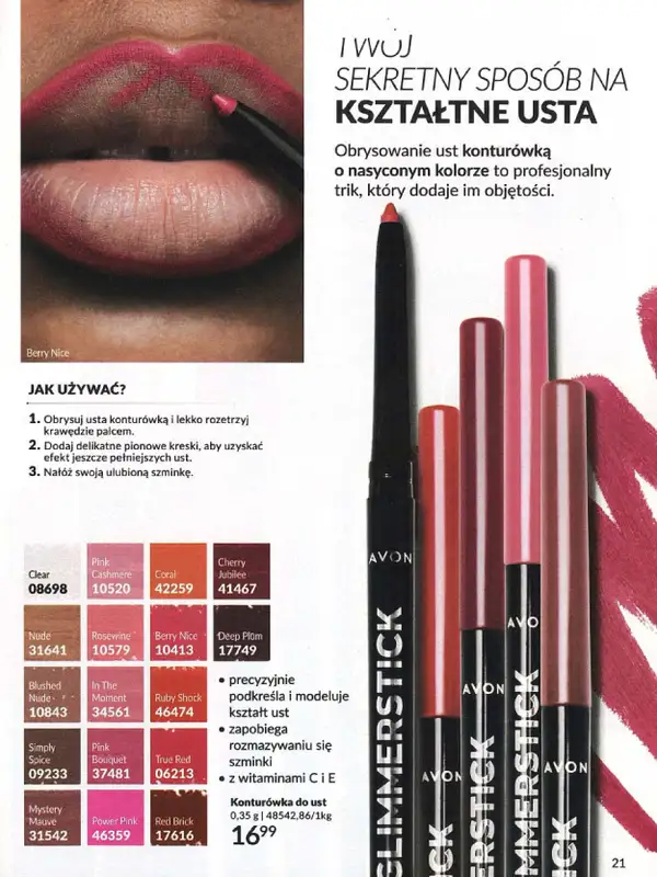 AVON - gazetka promocyjna Katalog wrzesień 2024 od soboty 31.08 do poniedziałku 30.09 - strona 21