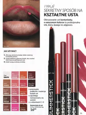 AVON - gazetka promocyjna Katalog wrzesień 2024 od soboty 31.08 do poniedziałku 30.09 - strona 21 AVON - gazetka promocyjna Katalog wrzesień 2024 od soboty 31.08 do poniedziałku 30.09 - strona 21