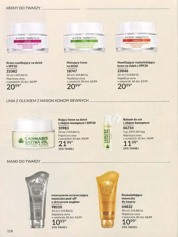 AVON - gazetka promocyjna Katalog wrzesień 2024 od soboty 31.08 do poniedziałku 30.09 - strona 118